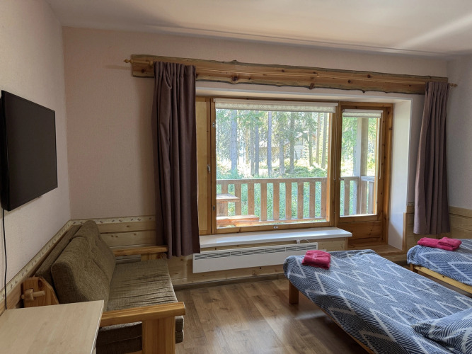 Фотография номера квартиры Апартаменты Медвежка в Карелии