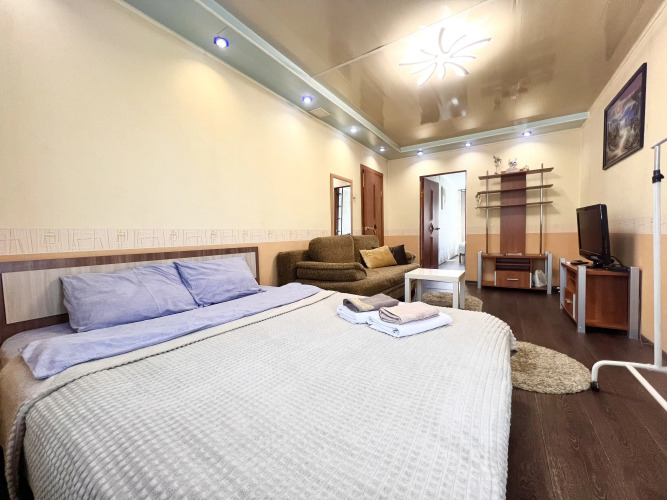 Фотография номера квартиры Апартаменты 51 в Центре Арктический Уют на Книповича, 34