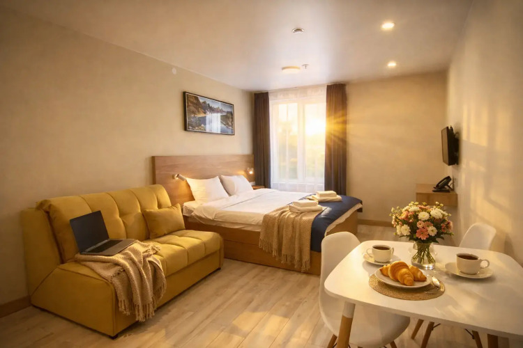 Фотография номера квартиры Апартаменты Зум