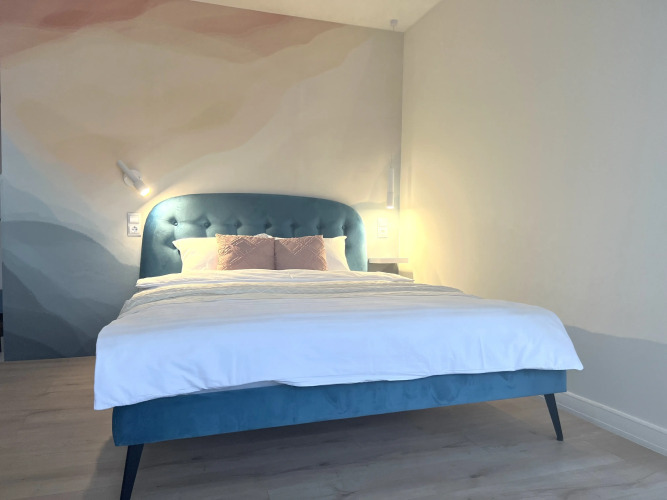 Фотография номера квартиры Апартаменты Zoya Apart в центре с видом на Верхний пруд и музей Янтаря