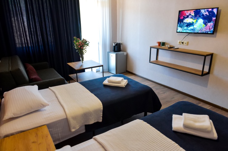 Standard Twin room with balcony