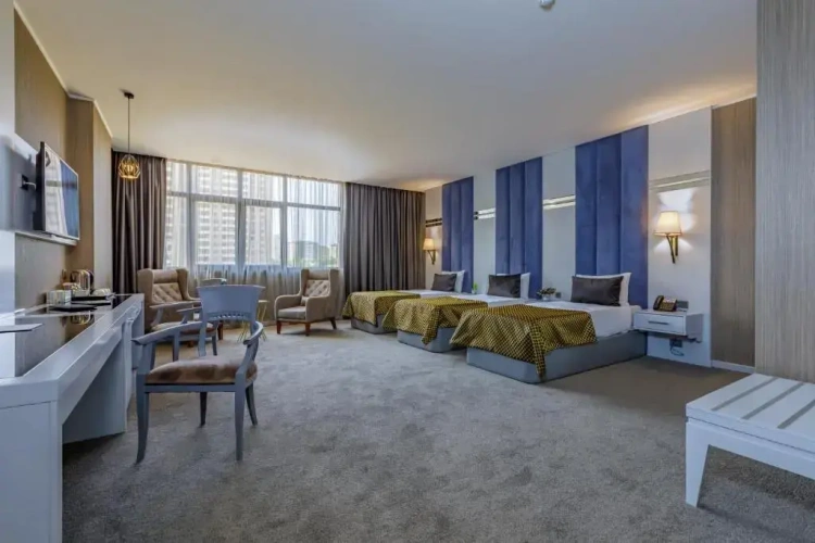 Standard Triple room with city view