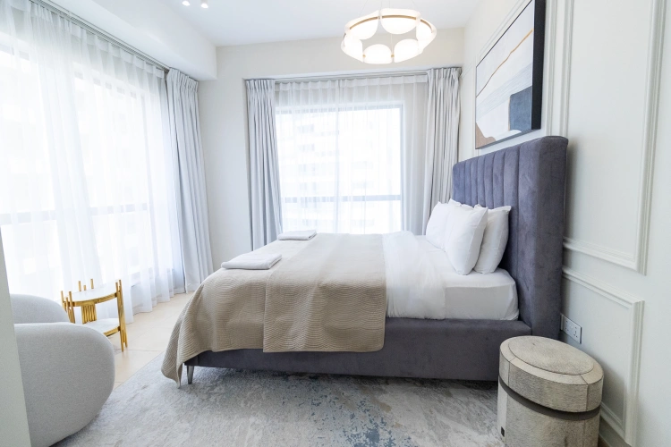 1 Bedroom Luxury Double Apartment with balcony and with city view