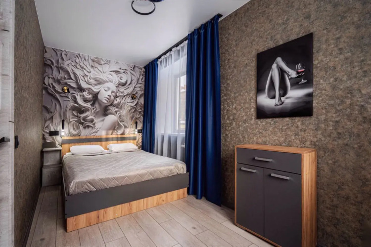 Фотография номера квартиры Квартира Двухкомнатная Европланировки с дизайнерским ремонтом!