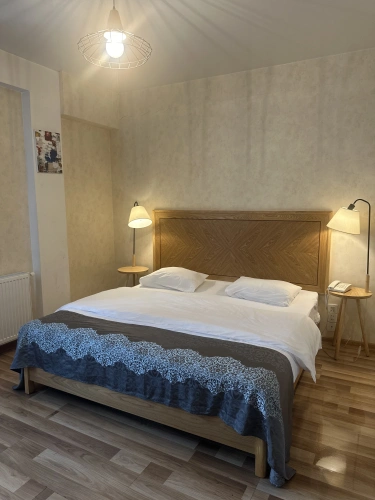 Deluxe Double Family room with balcony and with city view