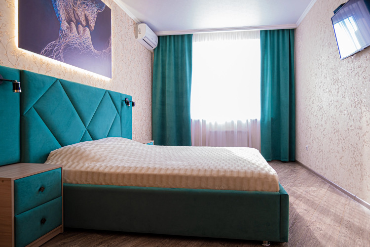 Фотография номера квартиры Квартира в центре города с видом на лес