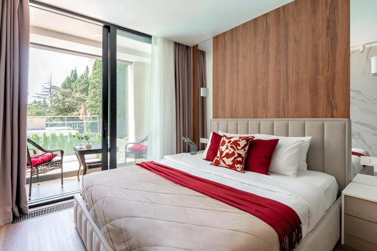 Фотография номера квартиры Апартаменты с балконом Город Историй 126