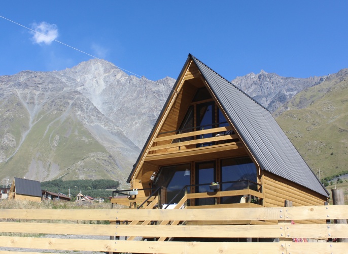 Sextuple Cottage with balcony and with view