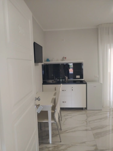 Studio with balcony
