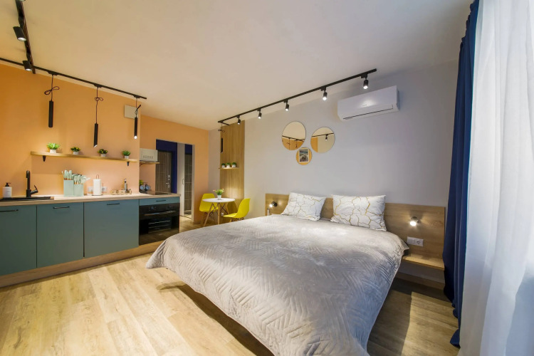 Фотография номера квартиры Апартаменты Дизайнерская студия "Record" на Краснодонской