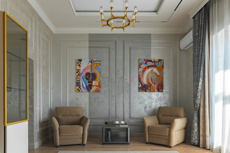 Presidential Double Suite with balcony and with courtyard view