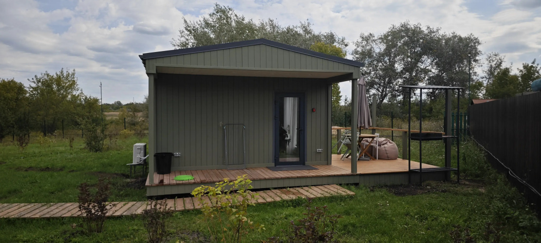 Фотография номера Коттеджа Частный Дом в аренду Лесной А-Шалаш Черноречье