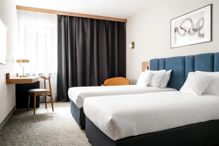 Standard Twin room with view