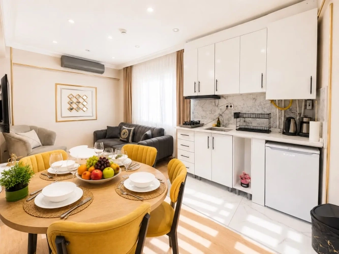 1 Bedroom Double Suite with garden view