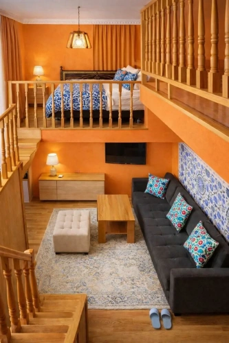 Classic Quadruple Family room