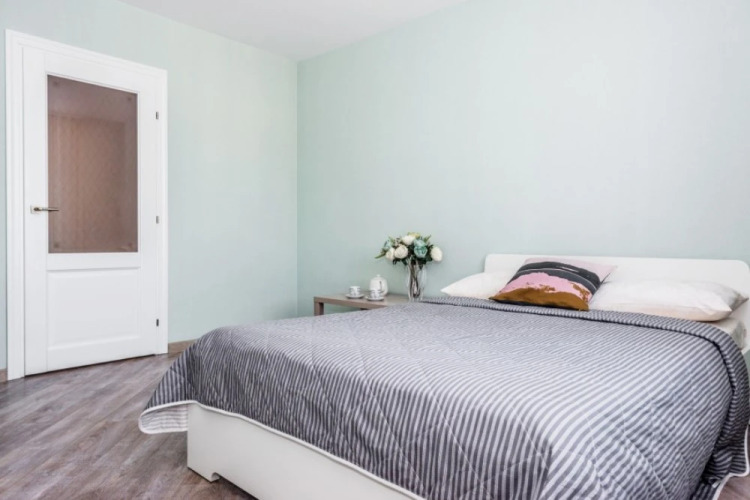 Фотография номера квартиры Апартаменты на Трамвайном Переулке у ЖД Вокзала