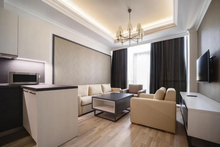 1 Bedroom Standard Double Apartment with city view