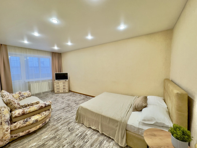 Фотография номера квартиры Квартира Светлая 1-комнатная кровать+диван в центре города