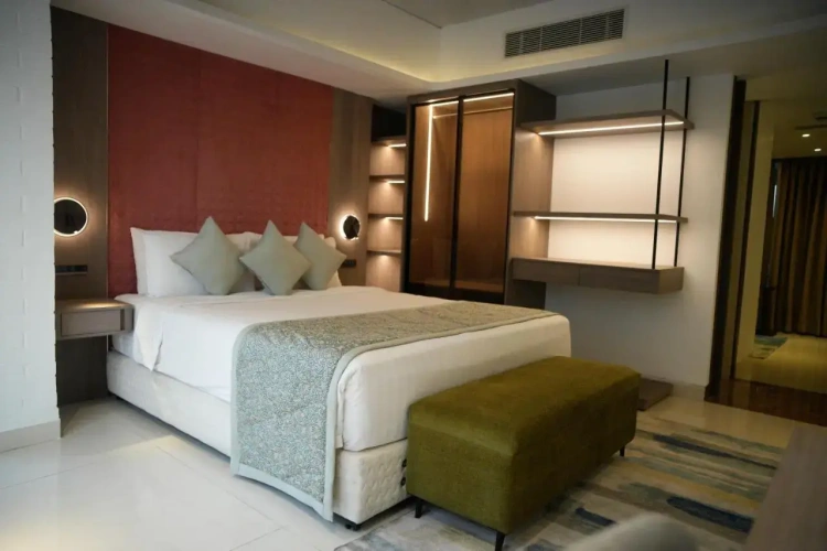 Deluxe Double Apartment with balcony and with view