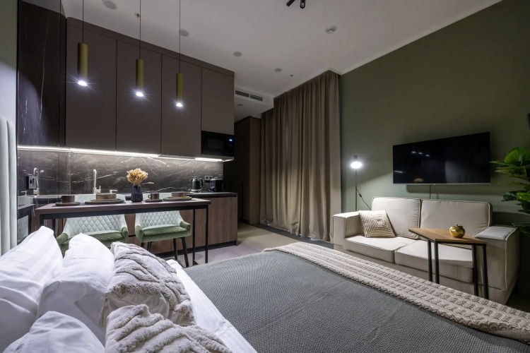 Фотография номера квартиры Апартаменты Corporate Residence для Командировок и Отдыха