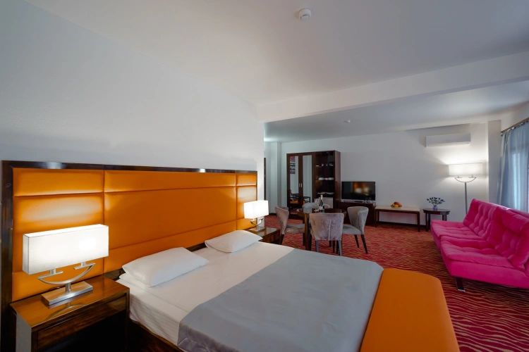 Deluxe Double room with balcony and with view