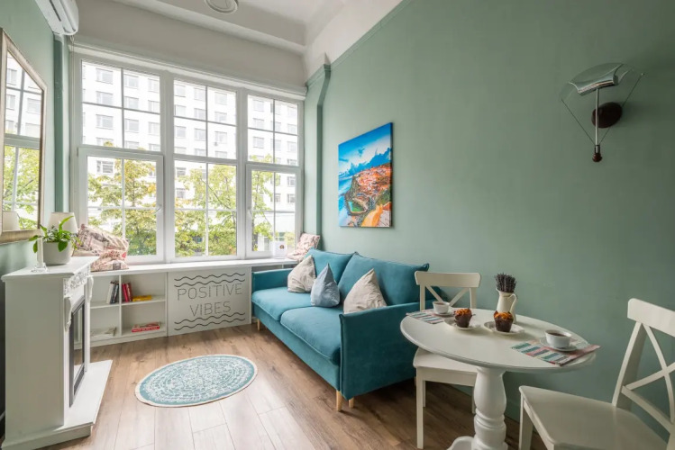 Фотография номера квартиры Апартаменты  Comfort Life в Измайлово Positive Vibes