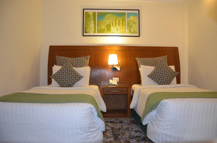 Standard Twin room with view