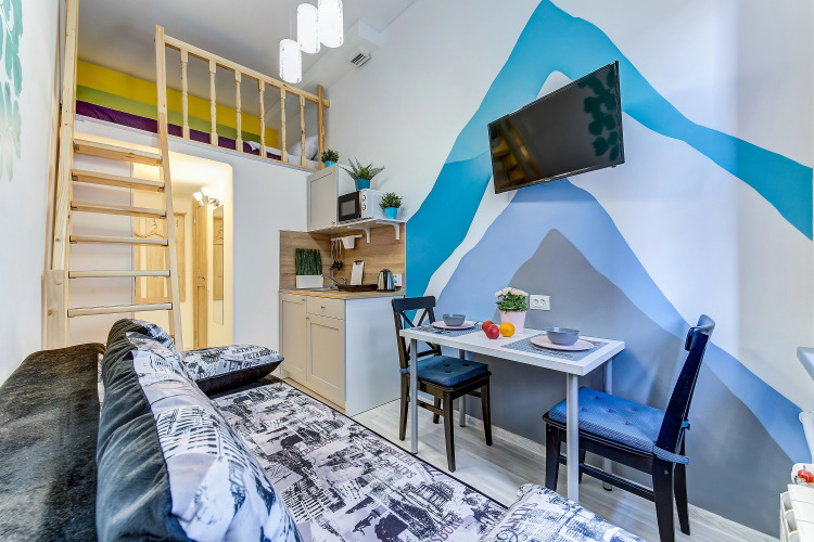 Фотография номера квартиры Апартаменты 4 на Лиговском проспекте (ЛИГ4)