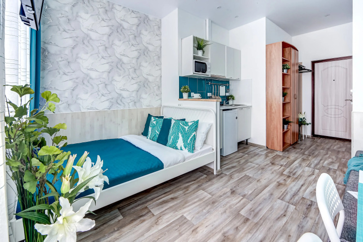 Фотография номера квартиры Апартаменты 1 Уютные на Пионерской Улице Петроградской Стороны (ЧК1)