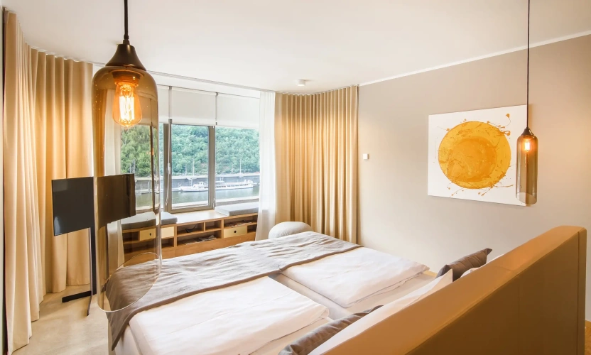 Deluxe room with river view