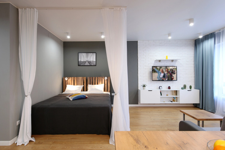 Фотография номера квартиры Апартаменты Suffix на Октябрьской