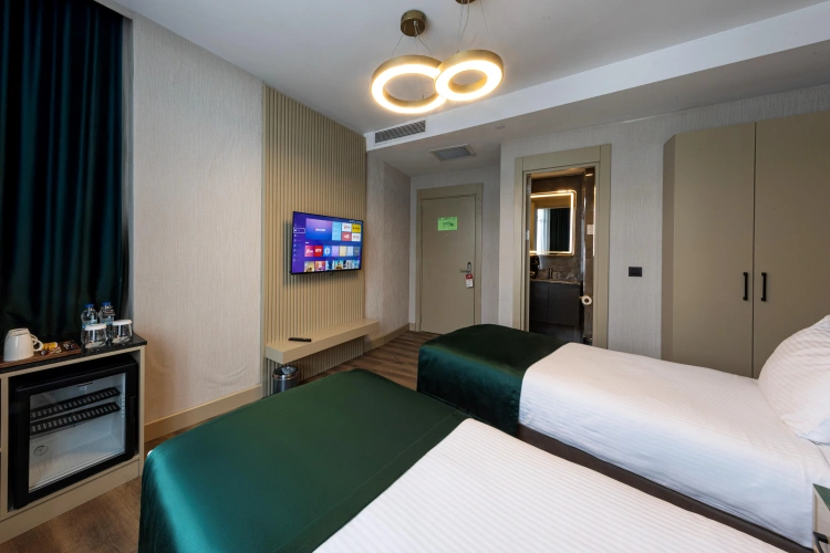 Deluxe Twin room with city view