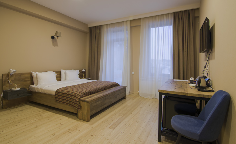 Superior Double room with balcony and with view