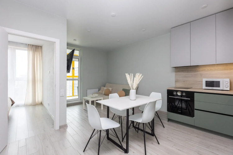 Фотография номера квартиры Апартаменты с Дизайнерским Ремонтом Салоники