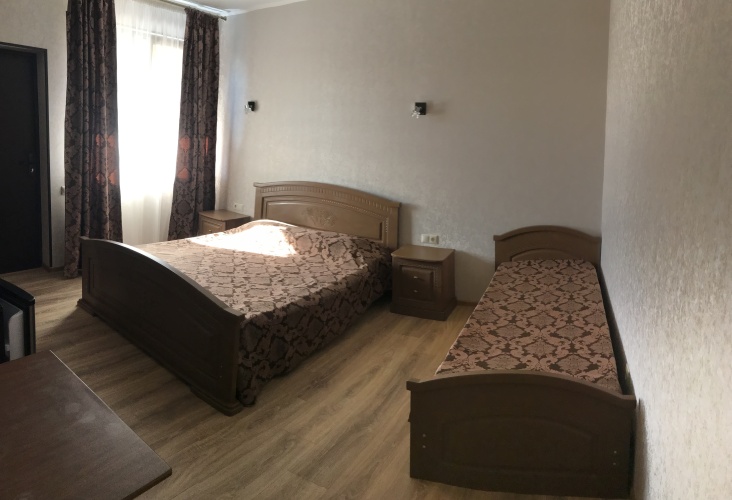 Superior Triple room with balcony and with view
