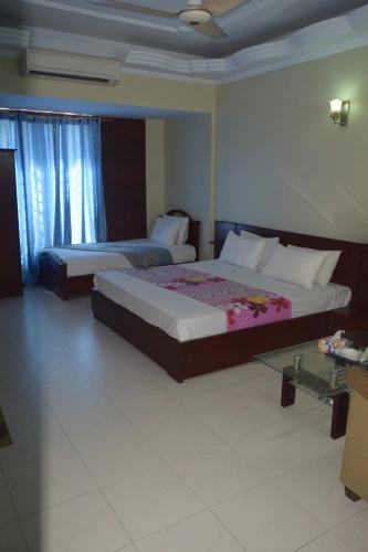 Standard Triple room with balcony and with view