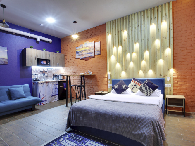 Фотография номера апарт отеля Лофт&Отель Матросский