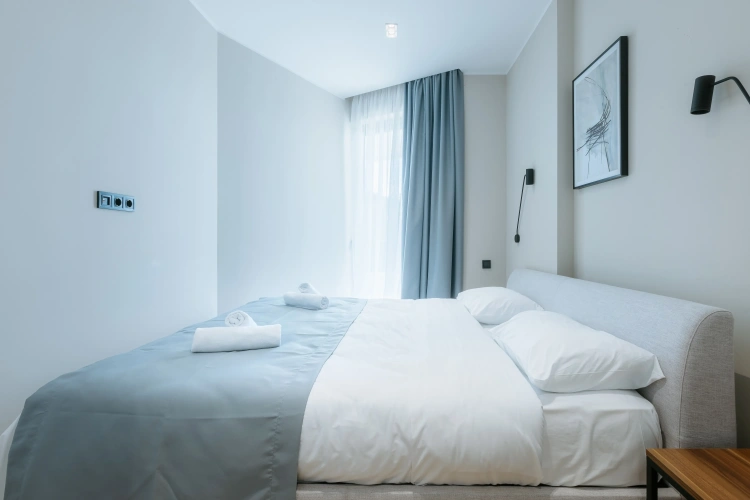 1 Bedroom Standard Double Apartment with balcony and with view