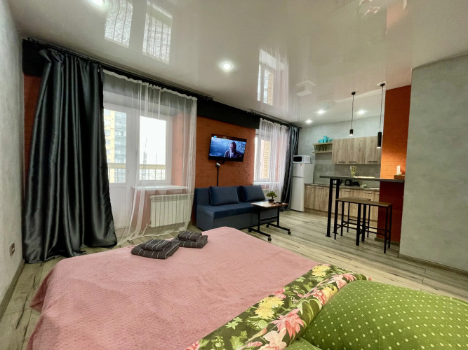 Фотография номера квартиры Квартира Уютная студия в центре города Иркутска