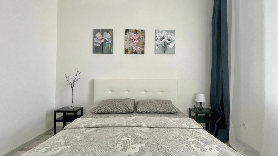 Фотография номера квартиры Апартаменты Boston Aparts в ЖК Тихомиров Центральный стадион МЕГА Радуга парк