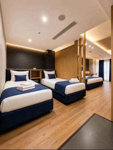 Comfort Quadruple Family room with balcony and with sea view