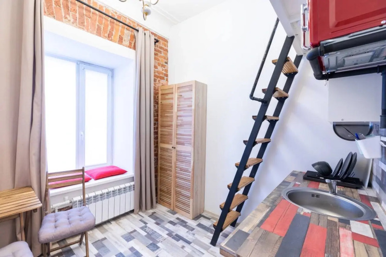 Фотография номера квартиры Апартаменты Лебедев Лофт на Невском 88 (7)