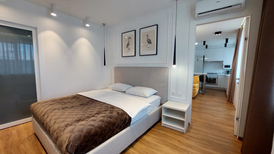 Фотография номера квартиры Апартаменты Уютная евродвушка в центре Волгограда