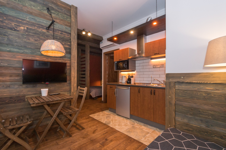 Фотография номера квартиры Апартаменты в Центре Города у Нарымского Сквера 1