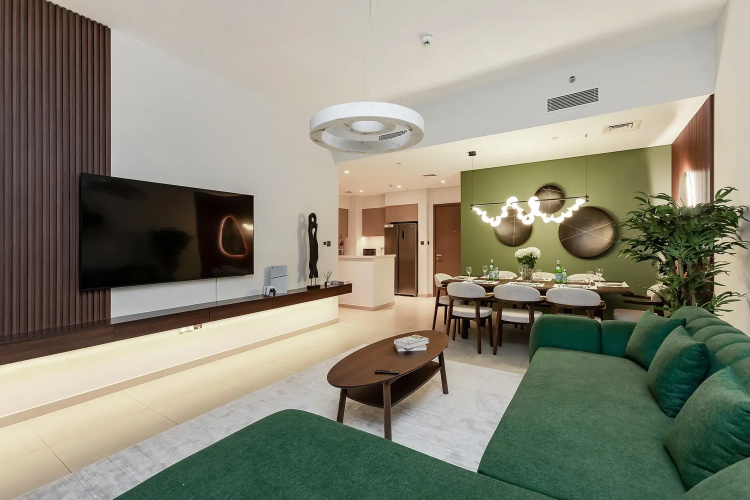Welcome Home in Act Two Tower Apartment