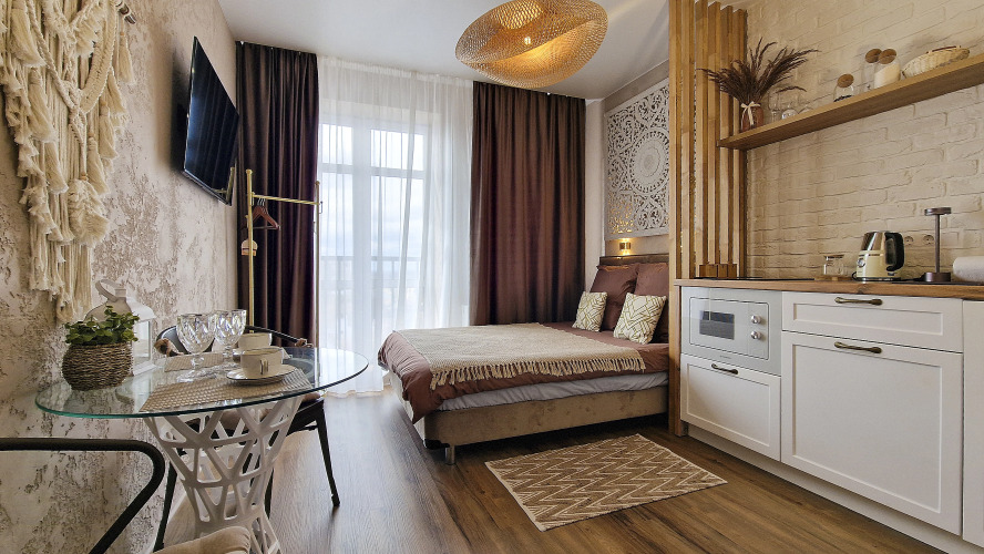 Фотография номера квартиры Апартаменты "Сердце Ярославля" ap.#2  GoldenRing-Apartments