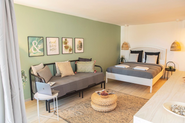 Deluxe Double room with balcony and with city view