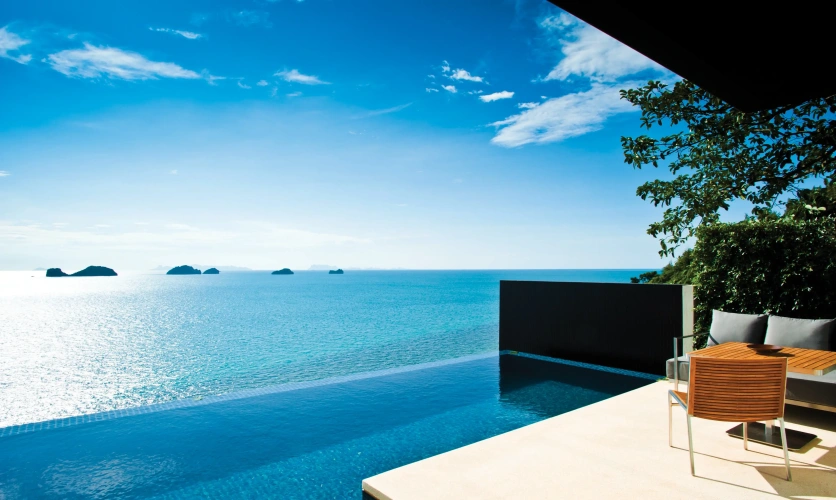 1 Bedroom Infinity Double Pool Villa with ocean view