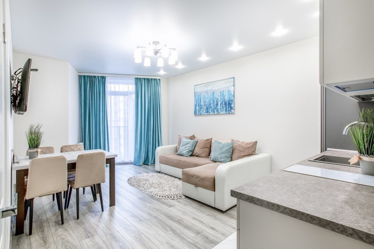 Фотография номера квартиры Апартаменты Комфорт Парк MG 2х комнатные