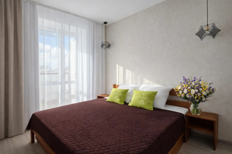 Фотография номера квартиры Квартира Уютная 1-комн. в Новом Районе